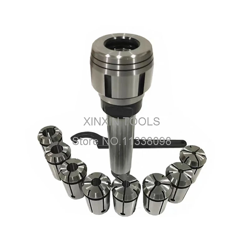 Набор гаечных ключей Morse коническая Цанга 8 шт. и патронный ключ MT3 токарные