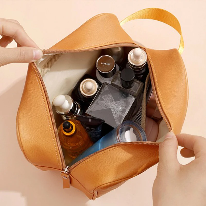 

Large Capacity Cosmetic Bag Women's Travel Makeup Storage Case Toiletry Beautician Professinal Supplies Organizer Box Accessory