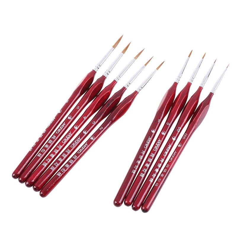 

Миниатюрные кисти для рисования по номерам, 9 шт./компл.