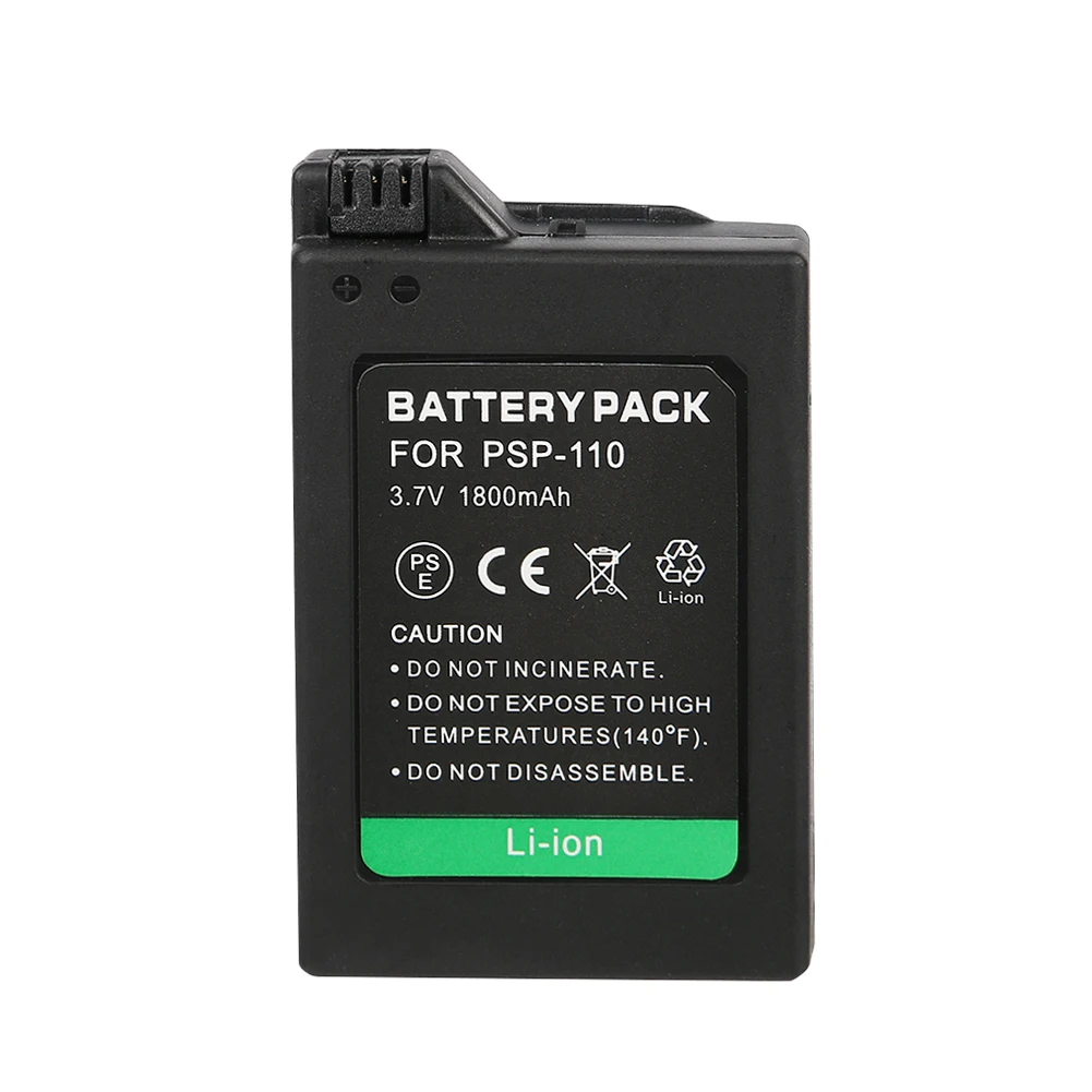 OHD Оригинальная батарея высокой емкости для камеры PSP-110 PSP 110 Sony Playstation PSP-1001 1000 1004 |