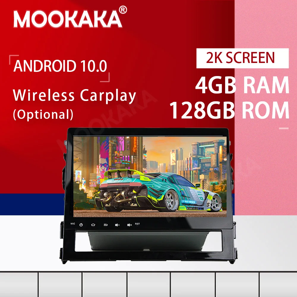 

Автомобильный мультимедийный плеер PX6, Android 10,0, 4 + 128 ГГц экран, для Toyota Land Cruiser 2020, GPS-навигация, автомобильное аудио, стерео, головное устройст...