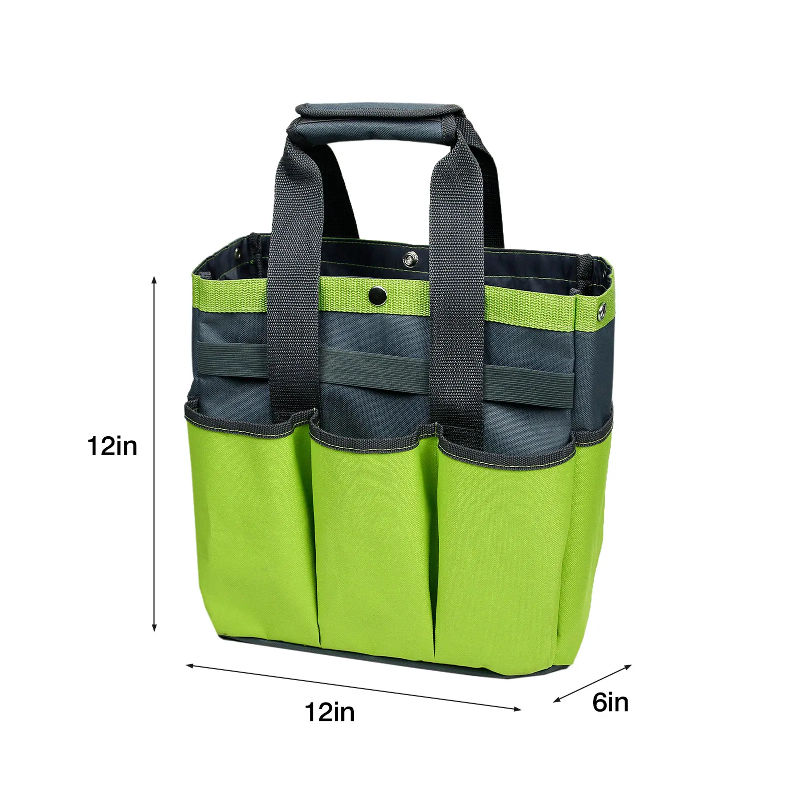 

Garden Tool Bag Organizer Multifunctional Portable Tool Storage Green Oxford Wall Hanging Storage Bags Pockets For Home Garden