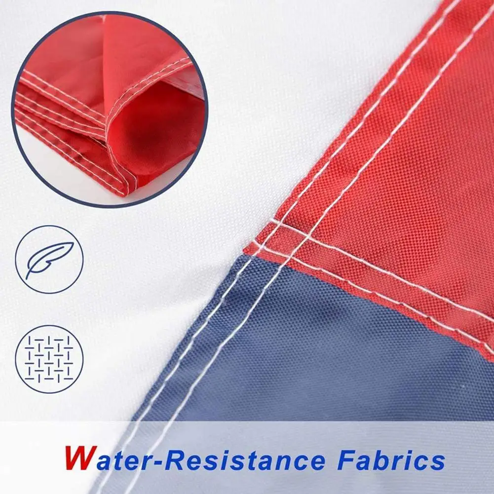 30x35 см Флаг США высокое качество двусторонний Печатный полиэстер американский