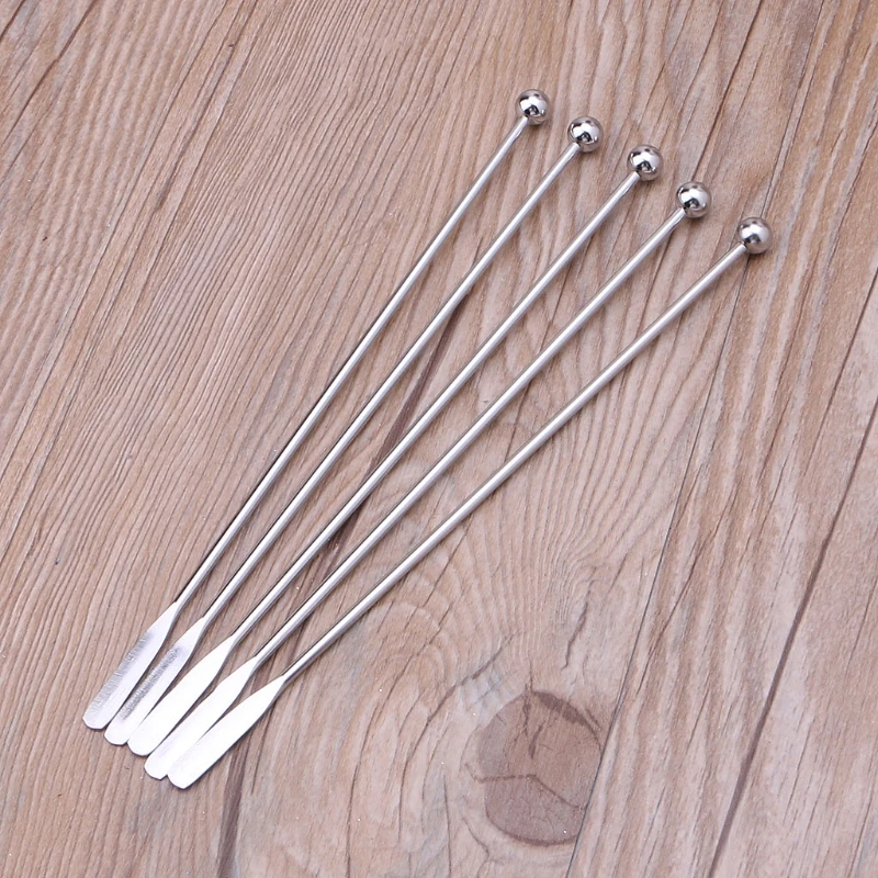 

5Pcs 7.5" Stainless Steel Reusable Epoxy Resin Mixing Sticks Resin Stirrers Tool