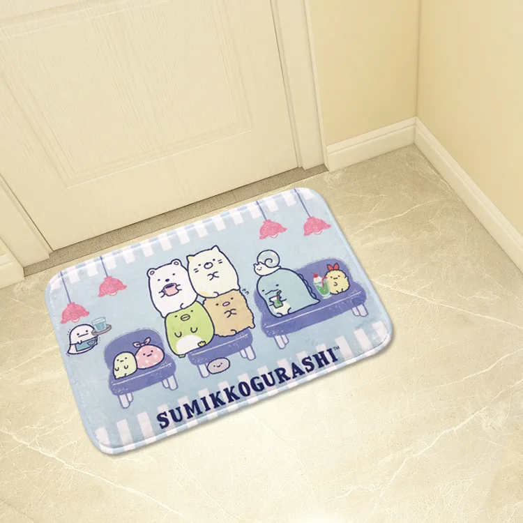 Аниме Sumikko Gurashi Угловые био домашние Нескользящие коврики влагопоглощающие