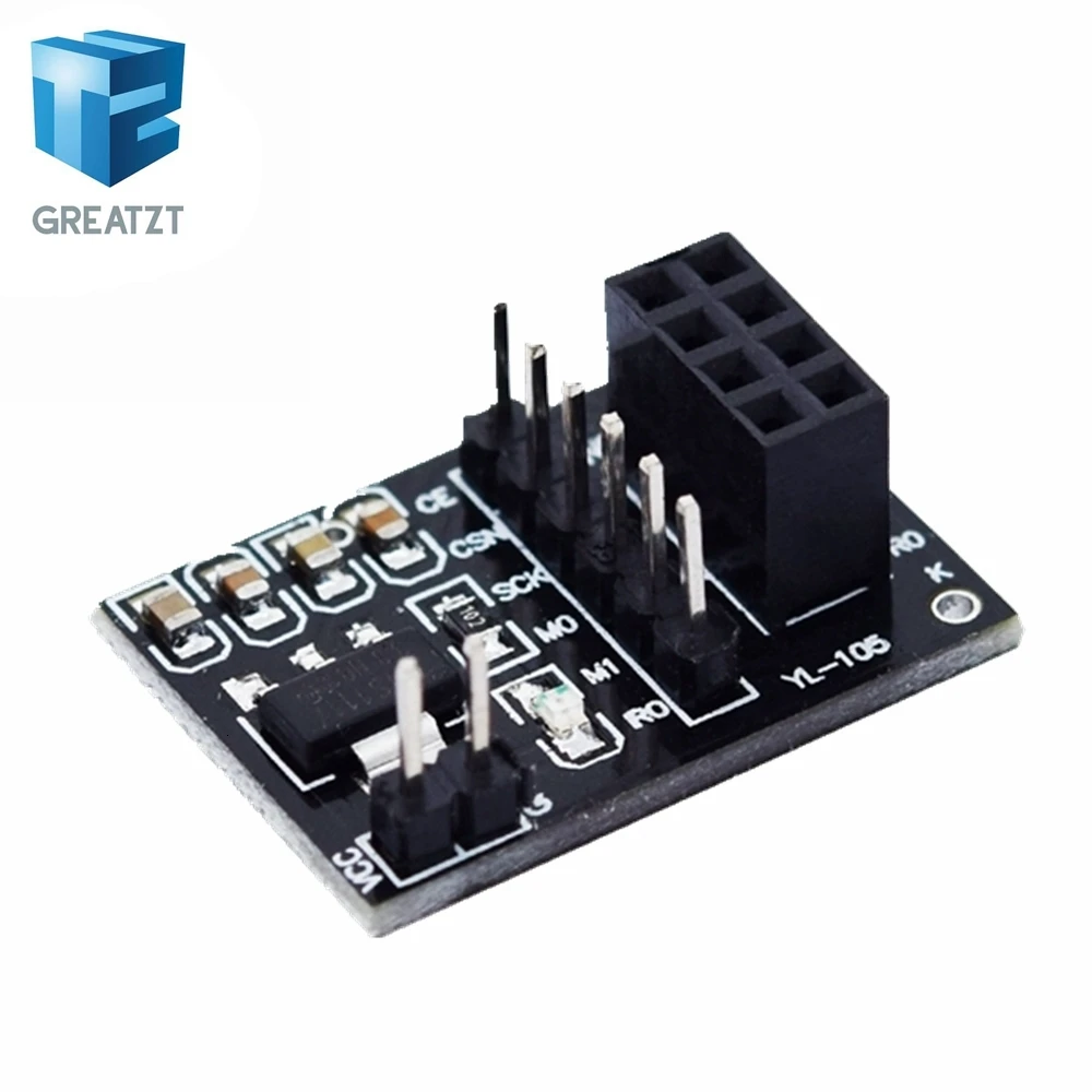 1 шт. GREATZT NRF24L01+ модуль беспроводной передачи данных 2,4G/обновленная версия NRF24L01