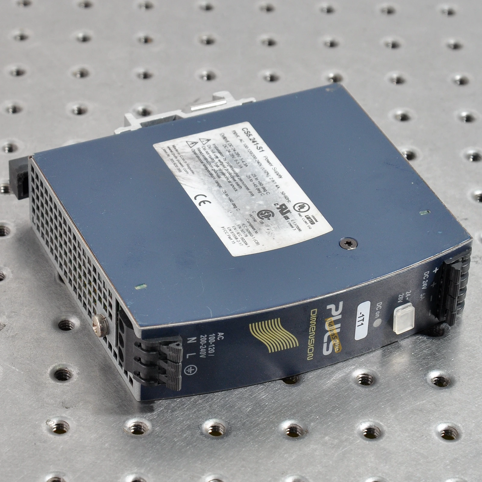 

CS5.241-S1 DIN rail power supplies for 1-phase system 24V 5A