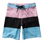 Мужские быстросохнущие пляжные шорты, водонепроницаемые эластичные пляжные шорты с 4 отверстиями, разные цвета, для серфинга, зала, плавания в багажнике, мужские бермуды