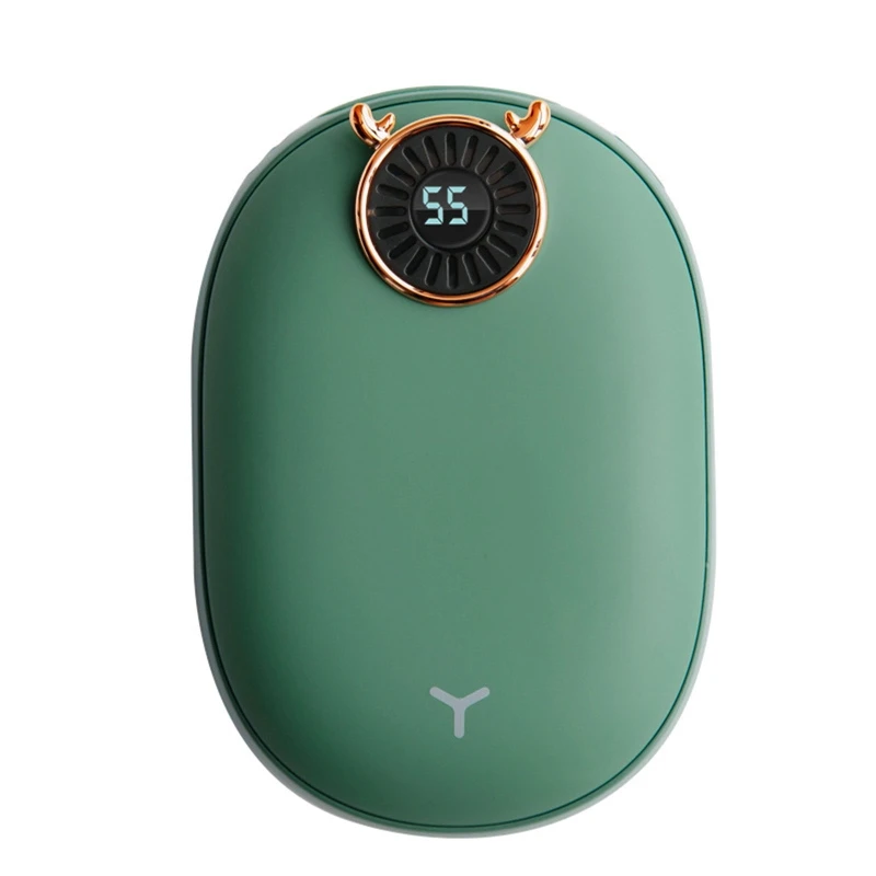 

Mini Cute Elk Electric Small Hand Warmer Quick Charge Winter Warm USB Charging Power Portable Warmers Rechargeable Long for