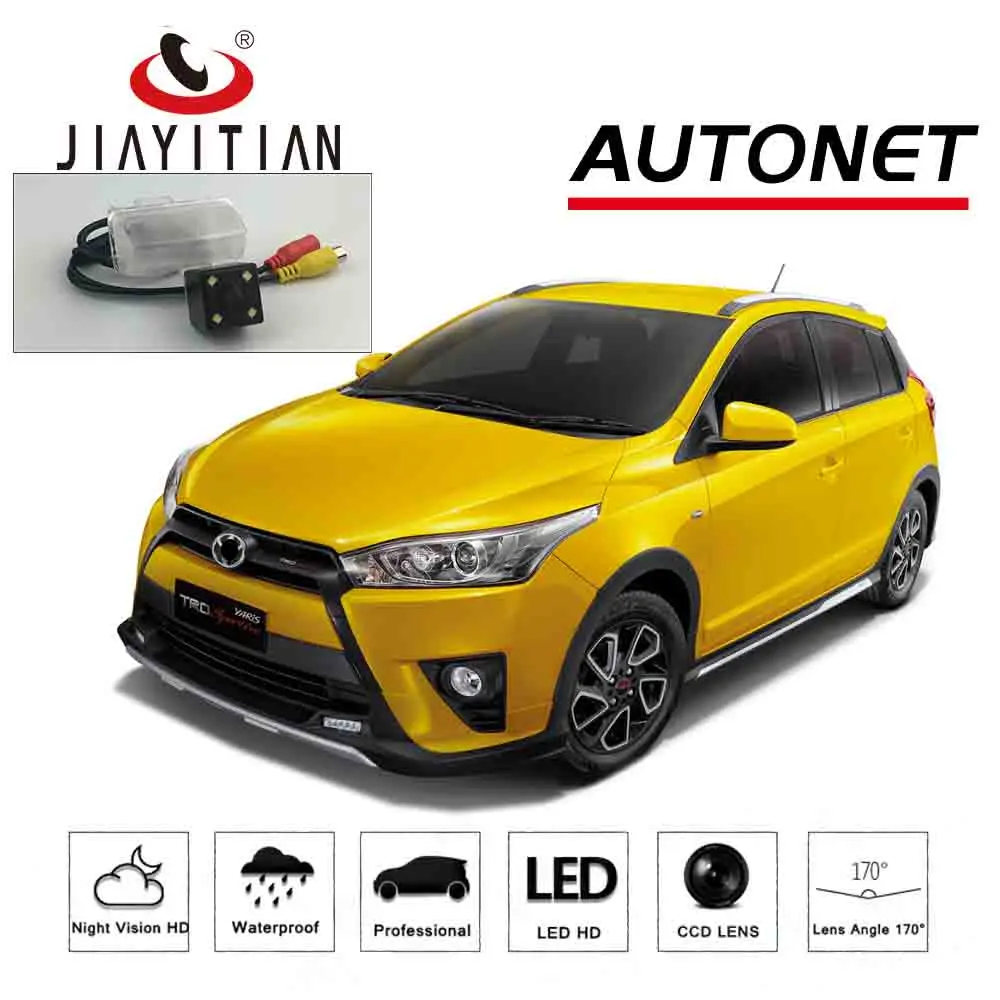 JIAYITIAN камера заднего вида для Toyota Vitz/Yaris TRD sport 2010 ~ 2016 2017 2018 HD CCD ночное видение