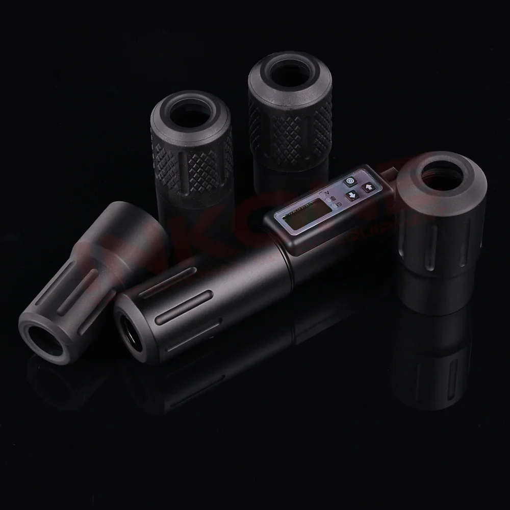 Аккумуляторная ручка вращающийся картридж тату машина с светодиодный