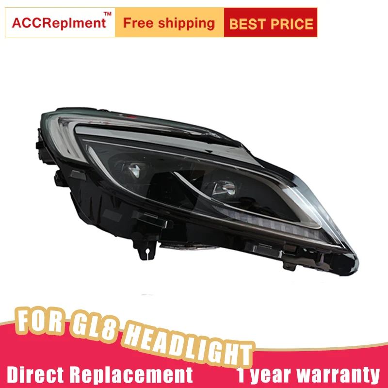 2 шт. светодиодный ные фары для Buick GL8 2017-2019 Автомобильные ангельские глазки