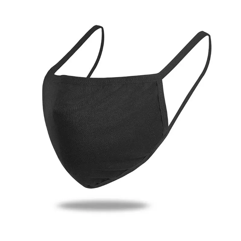 

5Pcs PM2.5 Activated Carbon Filter Face Mask Dust-Proof Breatheable Filter Insert Protective Washable Cotton Mask Adult