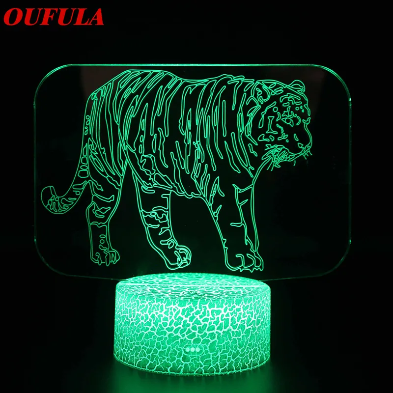 

WPD Ночные светодиодные лампы, новинка, 3D лампа, милая игрушка, подарок, 7 цветов, мультяшная атмосфера, лампа для детской комнаты