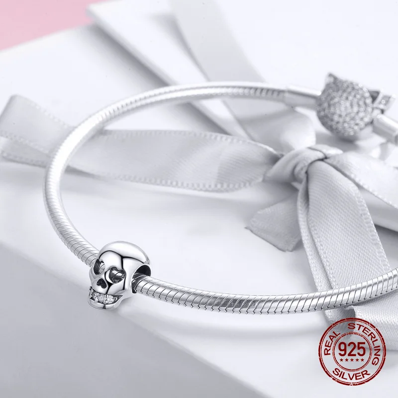 Женские бусины в виде черепа для Хэллоуина подходят оригинальных искусственных