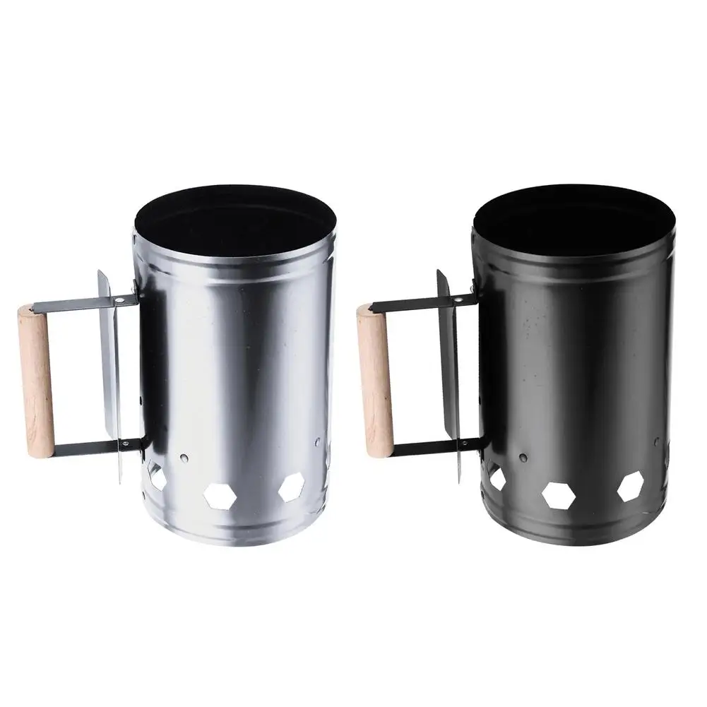 

Charcoal Chimney Starter Briquette Coal Fire Starter Chimney BBQ Chimney Starter Chimney Starters And BBQ Grill Tools For Gri