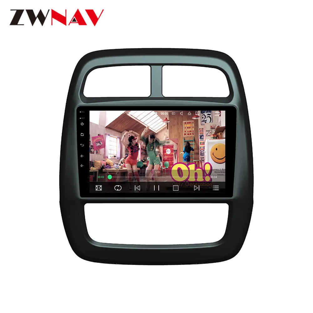DSP Android 9 автомобильный gps навигация нет автомобильный dvd-плеер для Renault Kwid автомобильное Стерео Радио мультимедийный плеер головное устройство