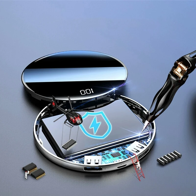 Внешний аккумулятор на 10000 мА · ч с функцией быстрой зарядки | Мобильные телефоны