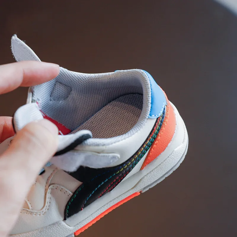 

Girls White Shoes 2021 Spring New Boys and Girls Low-top Shoes Children's All-match Casual Shoes Children's Fashion Sneakers