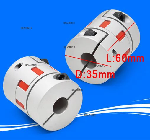 D35 L60 16 17 18 19 алюминиевый большой крутящий момент эластичный кодировщик Сливовая