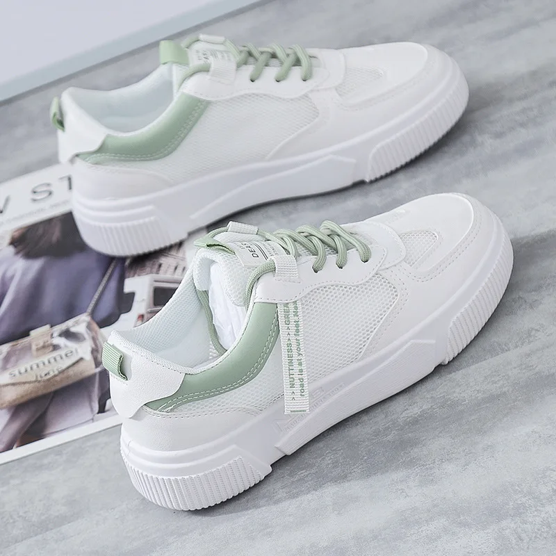 

2021 Breathable Small White Shoes Women's Net Shoes Children's Sports Shoes Thin Women's Net Shoes Fashion White Women Shoes