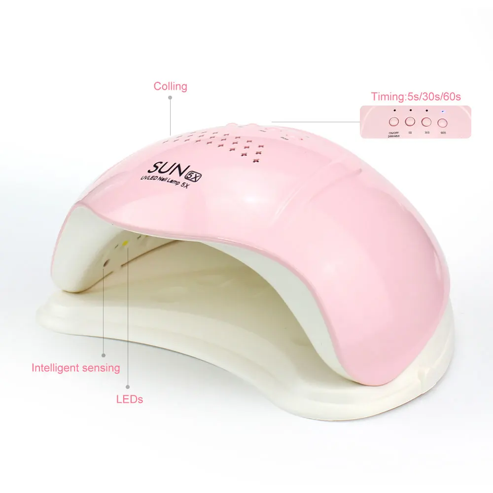 NOQ 48W SUN5X Сушилка для ногтей профессиональная машина 30 светодиодов светодиодная