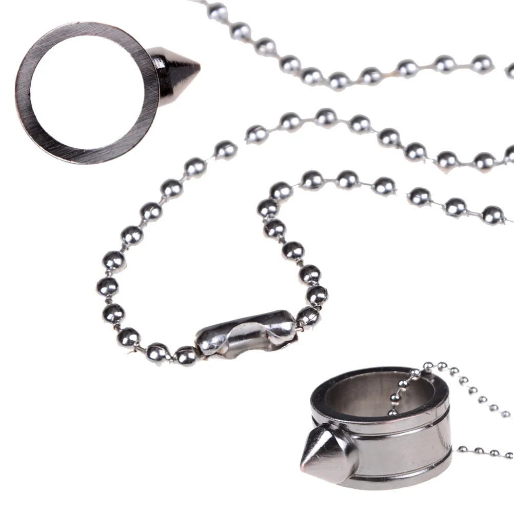 

1 x EDC Ring Steel Knuckles Weapons Punk Self - defense Anti - wolf anel masculino Jewelry