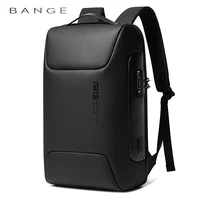 bange anti theft backpack men usb external charging business backpacks laptop 15 6 inch waterproof travel mochila fashion
