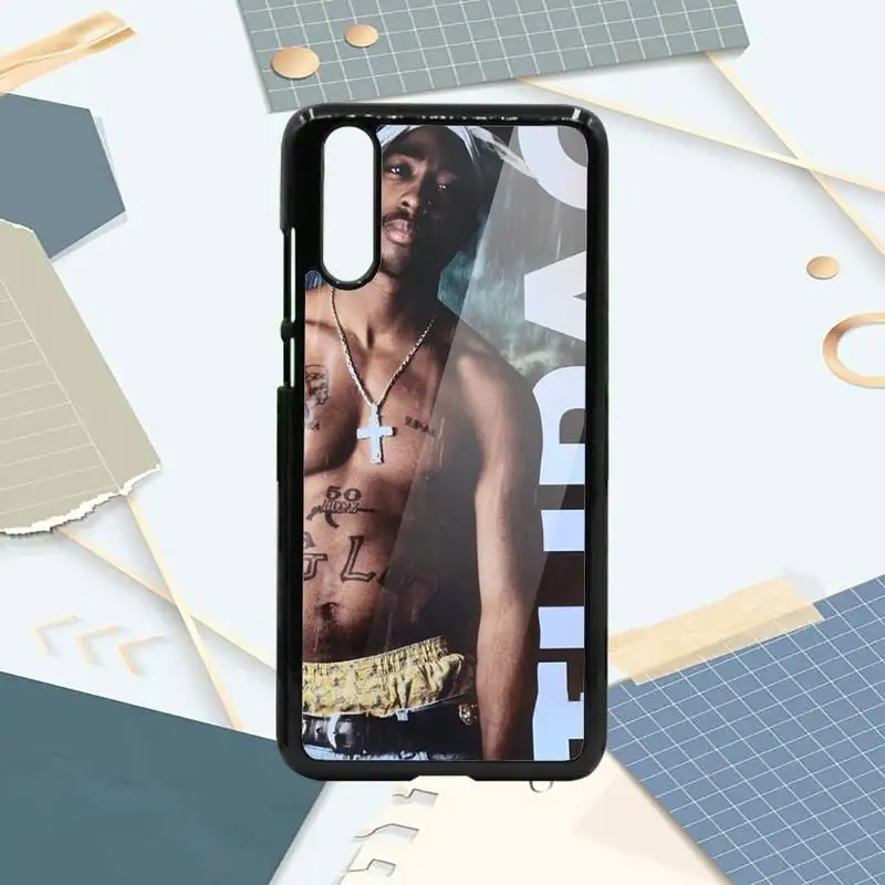 

2pac tupac American rapper Phone Case PC For Samsung galaxy S note 8 9 20 10 e lite2019 plus pro ultra