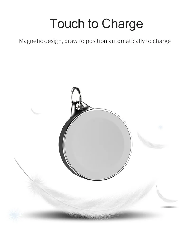 Портативное магнитное Беспроводное зарядное устройство для Apple Watch серии 12345 Usb
