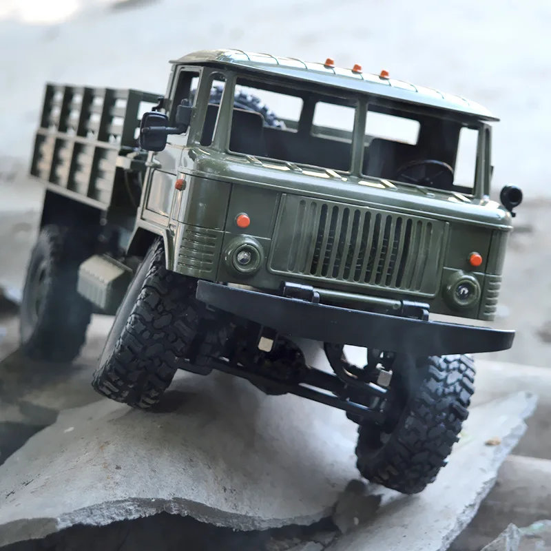 1/16 дальний управление 2 4 г четыре колеса восхождение GAZ-66V военные рок ползать