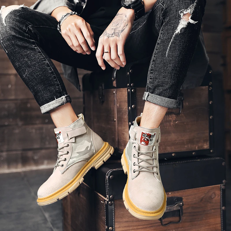 

Shoes Men Casual Men Casual Boots Outdoor Footwear Fashion Sneakers Sneaker Shoes Mens Hot Sale Loafers Flat Leather For