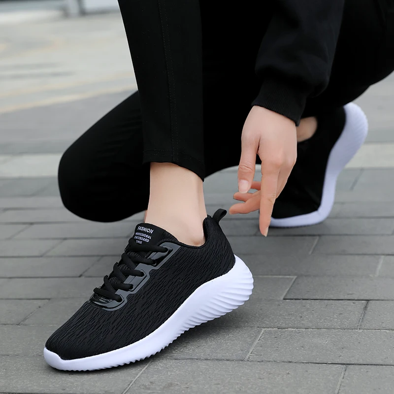 

Hot Sale Jinjiang Cementing Shoes Height Increasing Running Sports Sneakers Women's Light EVA Casual Walking Shoes for Summer