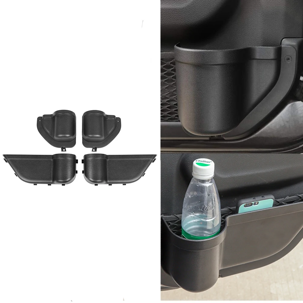 Сетчатый ящик для хранения передней/задней двери автомобиля Jeep Wrangler JL JLU 2018 2019 2020