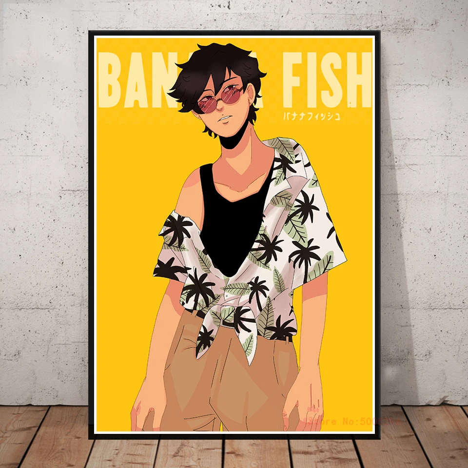 BANANA FISH Anime Poster Canvas Paintings Wall Art Prints Picture For Modern Home Room Decoration | Дом и сад