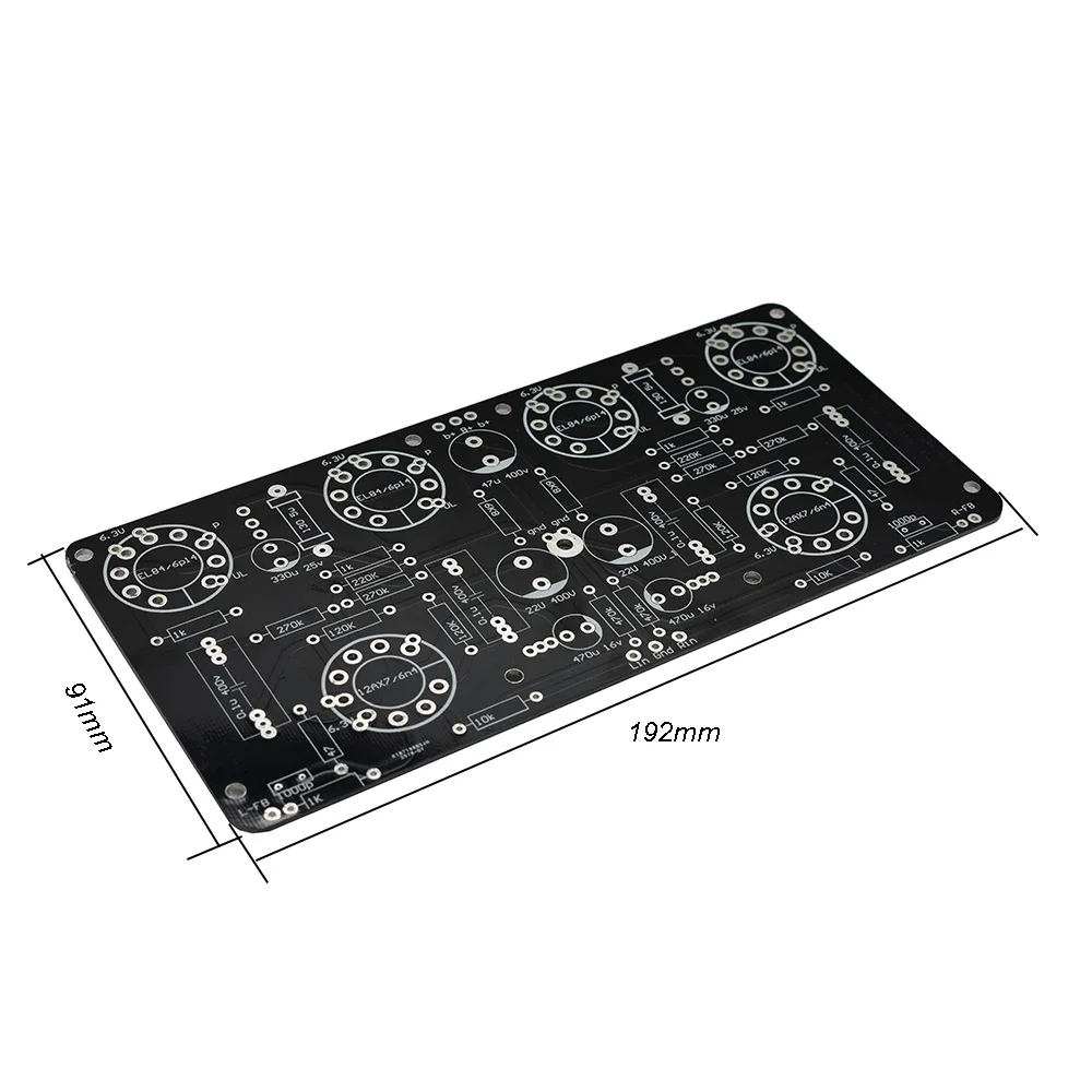 Lusya 12AX7-EL84 6P14 печатной платы двухтактный Мощность усилитель Желчь машина DIY Наборы