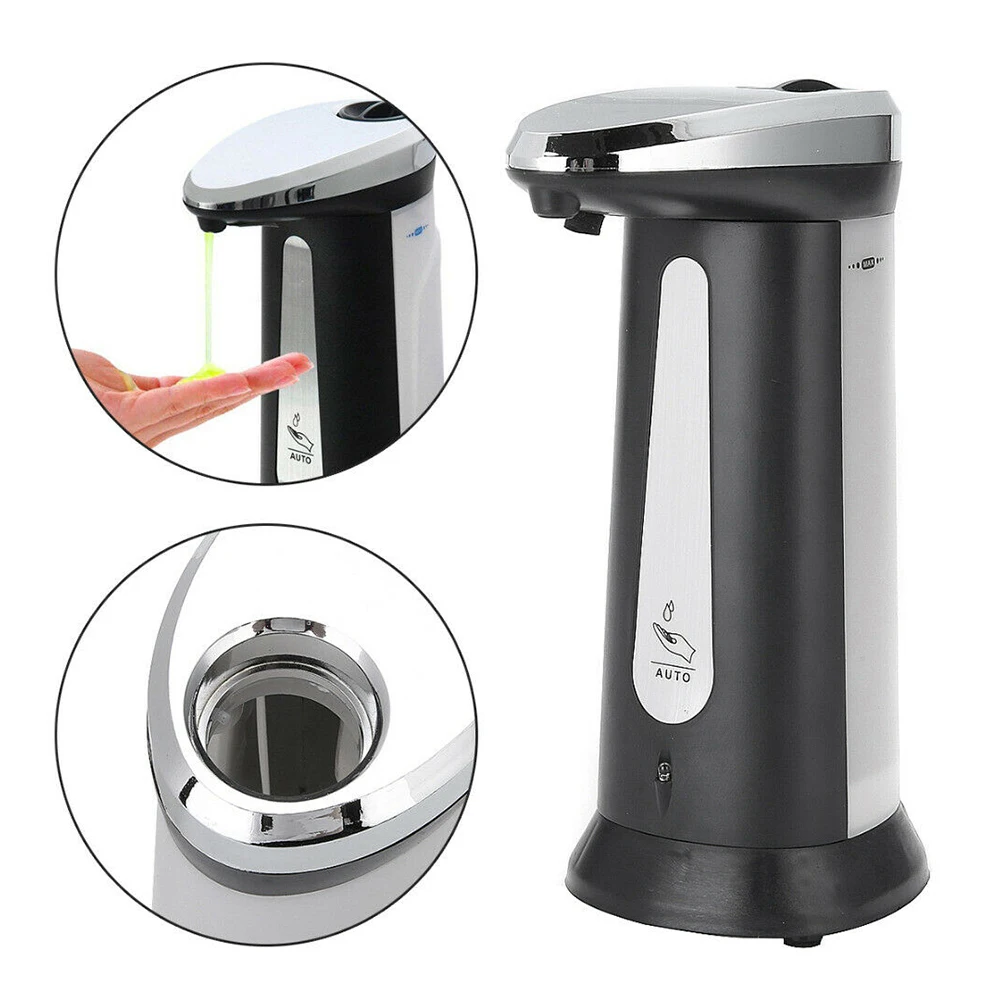 400 мл автоматический раздатчик жидкого мыла для ванной и душа Шампунь контейнер