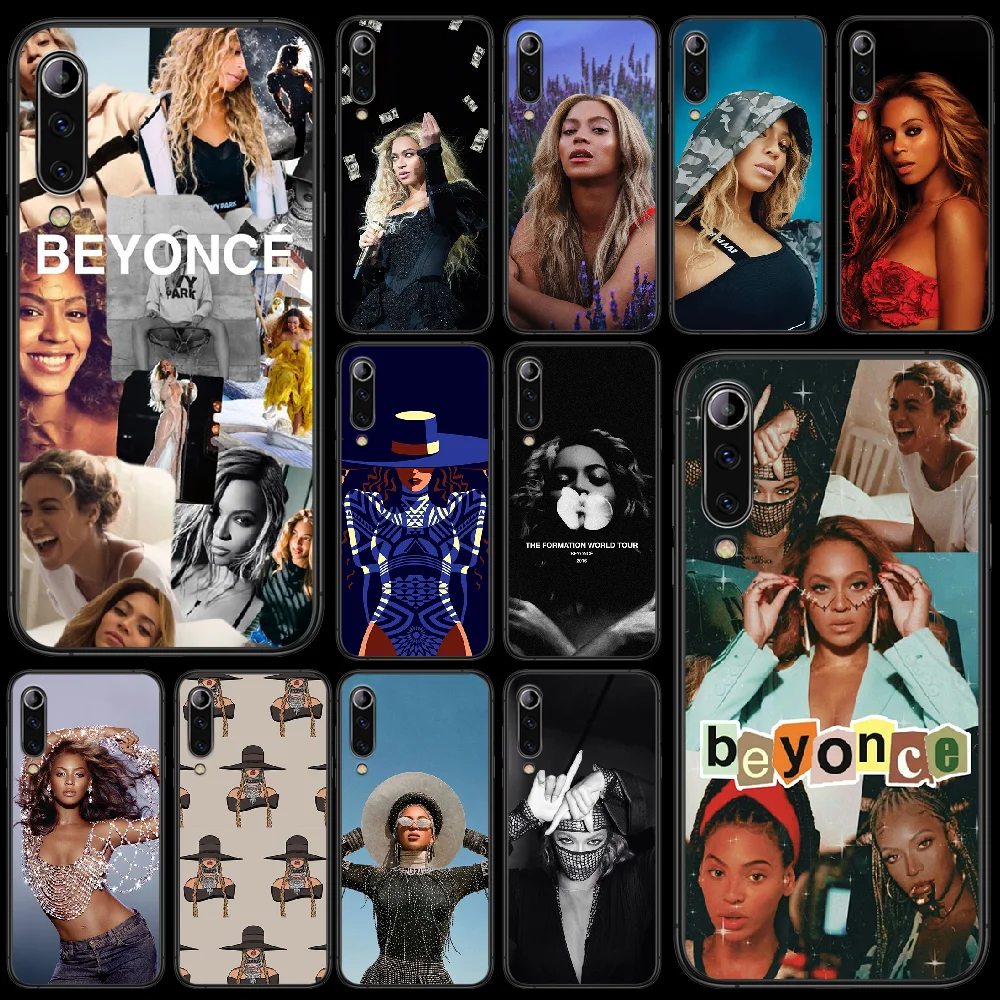 Чехол для телефона Beyonce Singer для XIAOMI MI 8 9 SE Note 10 T Lite Pro Max 2 POCO X A 3, Черная задняя крышка из ТПУ, красивый модный чехол