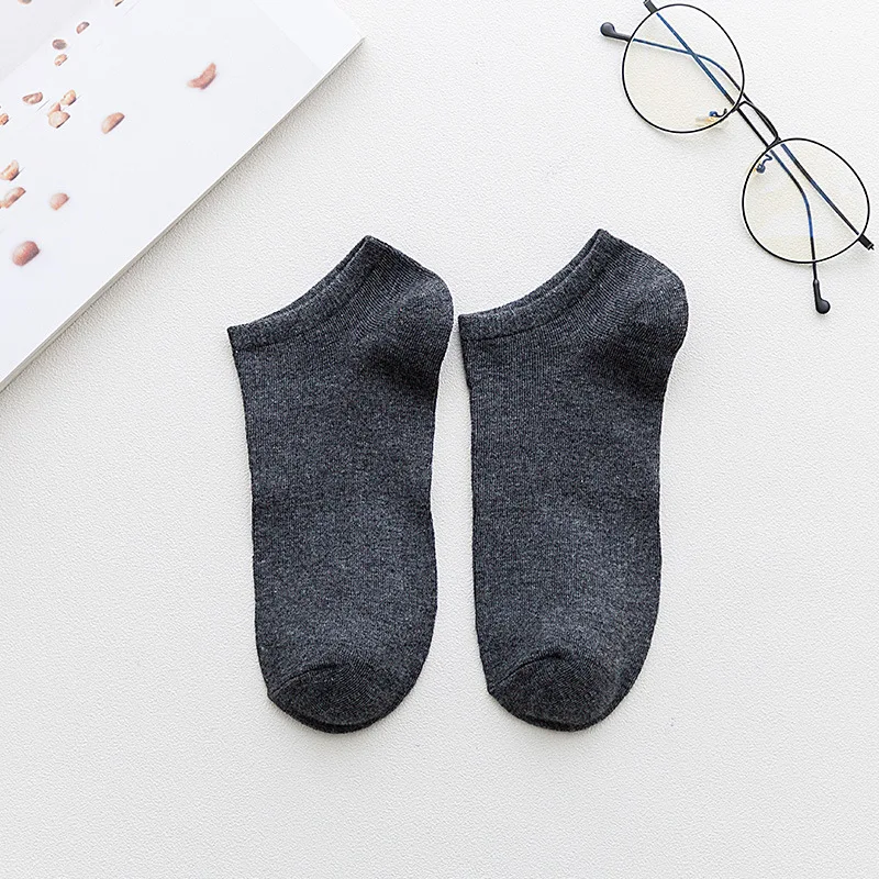 

5Pairs High Quality Mens Cotton Ankle Socks Breathable Male Summer Casual Boat Socks Man Sox Comfortable Invisible Men Stocking