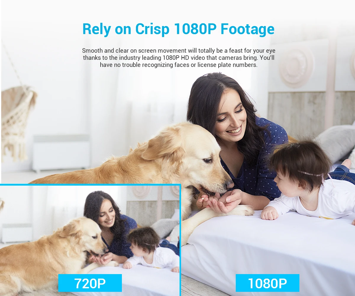 SANNCE 1080p HD Беспроводная система безопасности 10," ЖК-экран 4 шт. 2.0MP открытый Wifi ip-камера набор камер наблюдения