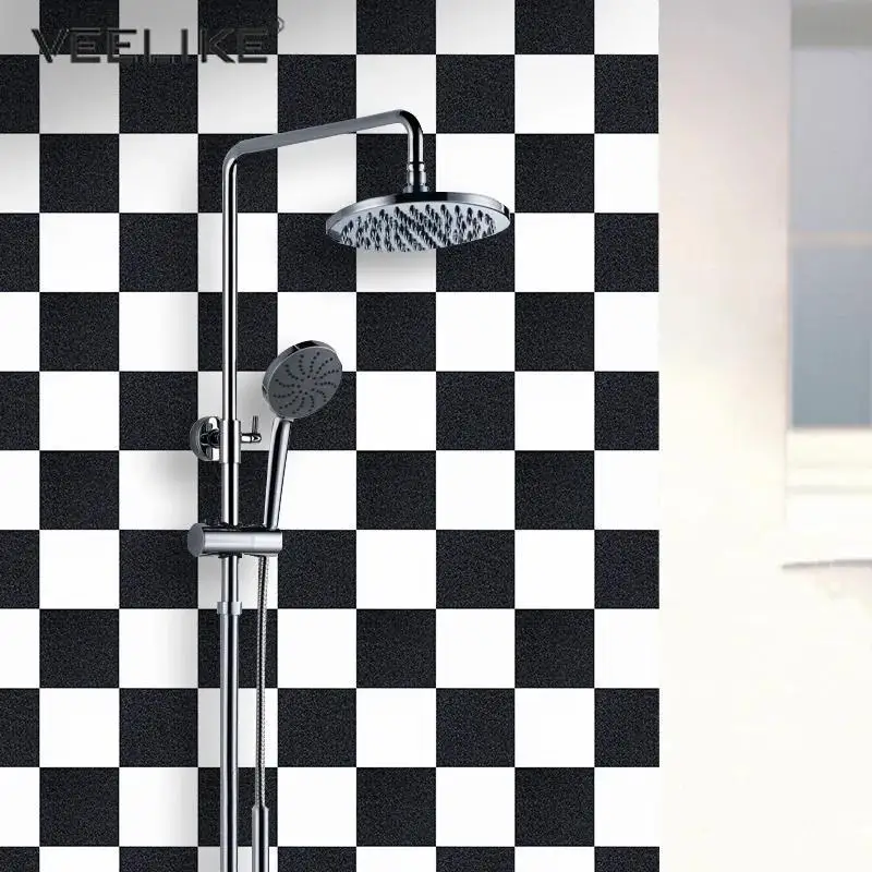 

Ванная комната ремонт обои утолщенные решетки наклейки на стену Современная самоклеющаяся пленка для гостиной кухни украшения пола