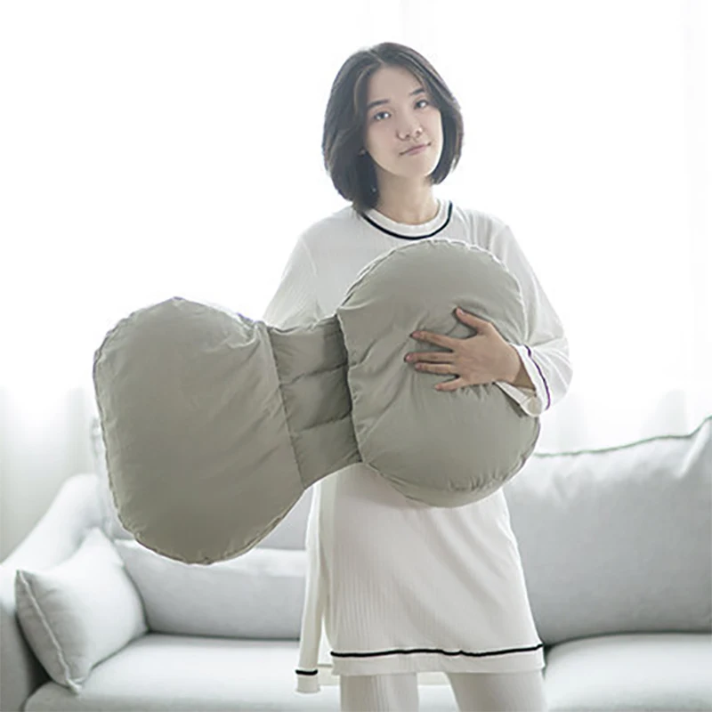 Подушка для беременных u образная хлопок женщин боковые шпалы подушка съемная