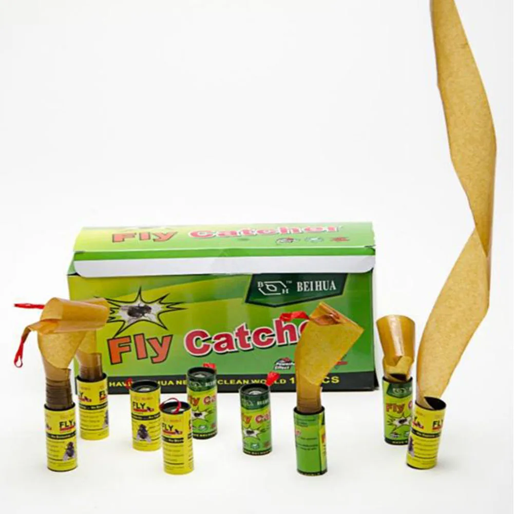 4 шт./упак. высокоэффективный клей для насекомых клейкие полоски Catcher нетоксичный