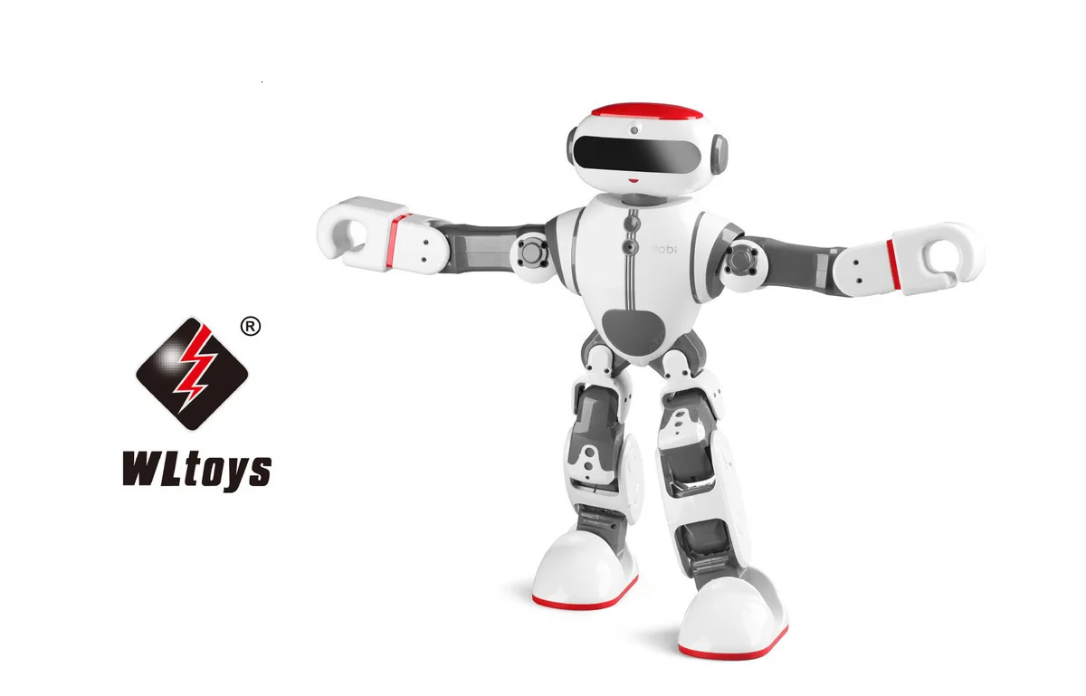 WLtoys F8 Dobi Интеллектуальный гуманоид RC робот Голосовое управление RC робот с танцами/краской/йогой/рассказом радиоуправляемая Игрушечная модель