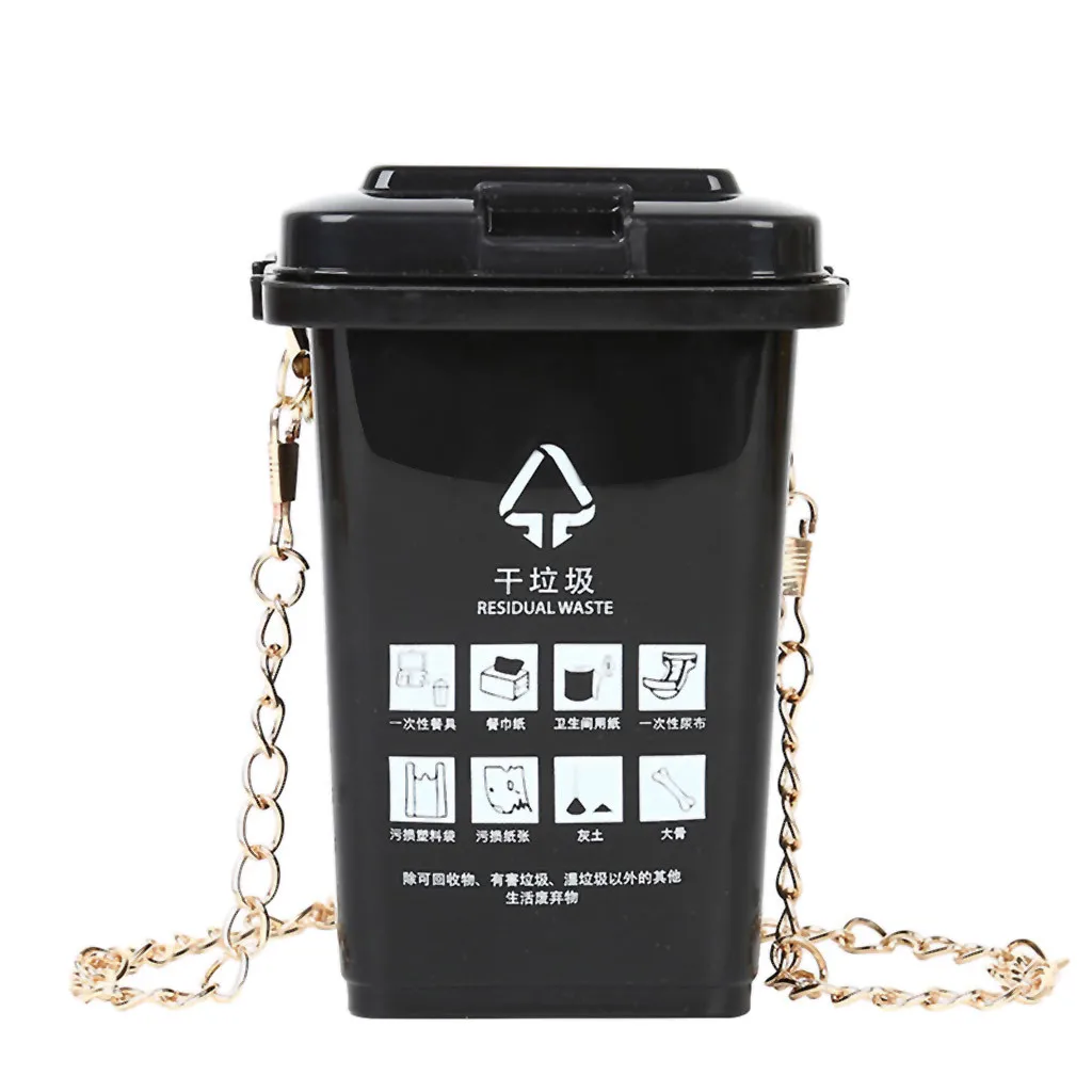 Женские мини-сумки через плечо для помады Женская милая сумка сортировки мусора