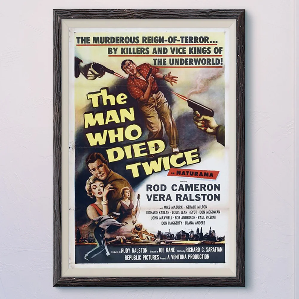 

N469 человек, который умерл дважды, фототкань, HD постер, художественное украшение для дома, подарок