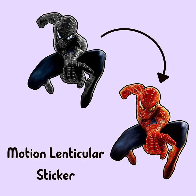 

superhero Motion Sticker Waterproof Decals for Cars,Laptop, Refrigerator, Etc
