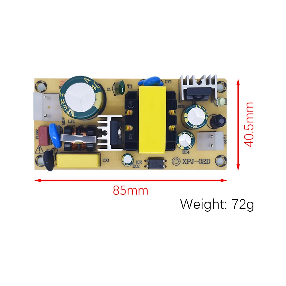 WAVGAT AC-DC 12V3A 24V1.5A 36W Switching Power Supply Module Bare Circuit 220V to 12V 24V Board for Replace/Repair images - 6