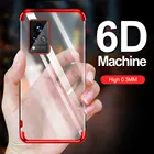 Чехол-накладка для Vivo V21 прозрачное покрытие, VivoV21 5G  4G V 21, силикон, мягкий ТПУ, противоударный