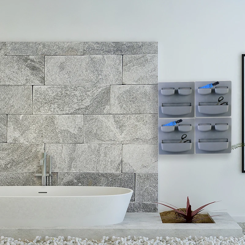 Пластиковый самоклеящийся стеллаж для кухни холодильника органайзер Чистящая